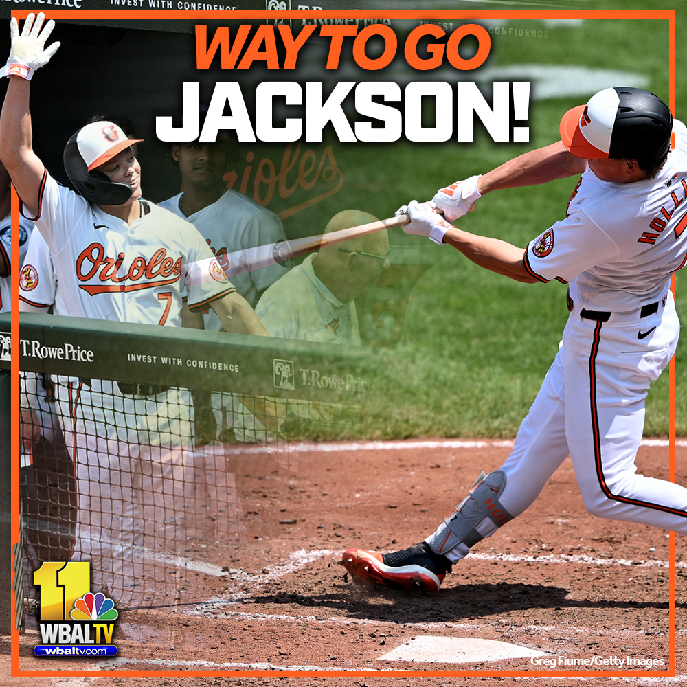 Jackson Holliday's first MLB home run was a grand slam!